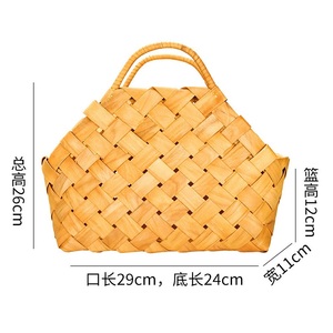 Emballage cadeau créatif écologique Anniversaire Mariage Nouvel An Célébration Souvenir <span class=keywords><strong>Panier</strong></span> cadeau <span class=keywords><strong>Panier</strong></span> de pendaison de crémaillère - Product Image 4