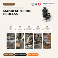 Chaise de bureau ergonomique pivotante inclinable en cuir avec repose-pieds, dossier haut, pour bureau à domicile ou dortoir (MODÈLE AMÉLIORÉ)