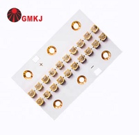 Personnalisé 100w 200w 6868 lumière uv lampe perle diode smd led puce 365nm 395nm 405nm uv cob module pour le système de durcissement led uv