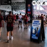 Pantalla Digital de Doble Pantalla de 43 Pulgadas para Publicidad en Estadios, Zonas de Aficionados y Tiendas, Brillo de 1000nits, Aluminio