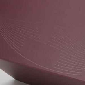 Emballages cosmétiques biodégradables en matériaux recyclés, résistants aux chocs, avec motif en relief, boîtes rigides en carton ondulé <span class=keywords><strong>bordeaux</strong></span> - Product Image 4