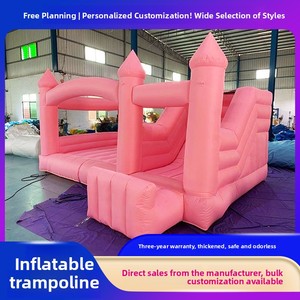 Château gonflable pour le commerce extérieur, petit toboggan intérieur et extérieur, trampoline, lit <span class=keywords><strong>de</strong></span> saut pour enfants à domicile, équipement <span class=keywords><strong>de</strong></span> divertissement - Product Image 4