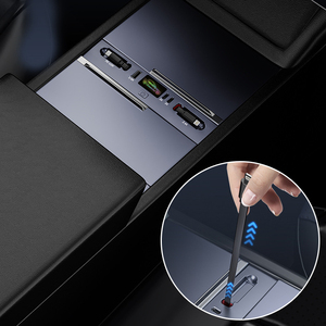 Unità di Ricarica QC3.0 65W Estensibile per <span class=keywords><strong>Tesla</strong></span> Model Y/3, Protezione OTP, 2 Porte Type-C, 3 Porte USB, Pieghevole e Retrattile - Product Image 4