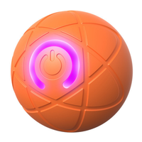 Balle intelligente automatique pour animaux de compagnie - Jouet interactif électrique pour l'entraînement des chiens et le jeu des chats, auto-motrice, en matériau PP gravitationnel