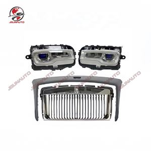 Kit de conversion pour 2013-2017 <span class=keywords><strong>RR</strong></span> <span class=keywords><strong>Wraith</strong></span> Facelift 2nd génération MSY Style fibre de carbone avant pare-chocs arrière garde-boue moteur capot - Product Image 5