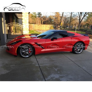 Kits de carrosserie en fibre de carbone, extensions de bas de caisse pour Chevrolet Corvette C7 2013+ - Product Image 3