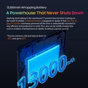 Estreno mundial OSCAL Spider 8 Rugged Tablet <span class=keywords><strong>PC</strong></span> Pantalla FHD de 10,1 pulgadas Android 13 T616 16GB 128GB Tablet PC13000mAh con 33W - Product Image 5