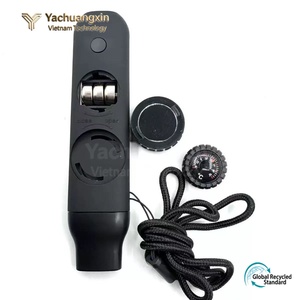 Brújula Portátil Multifunción con Pantalla de Doble Dial, Silbato y Funciones de Emergencia, Noctilucente para Senderismo al Aire Libre - Product Image 4