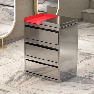 Chariot et armoire à outils multifonctionnels en acier inoxydable Supreme pour salons de coiffure et studios de coiffure Chine - Product Image 4