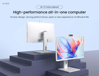INGSCREEN NEW 27 Inch FHD IPS I3 I5 I7 Widescreen Rotatable Desktop All-in-One PC Business Computer Windows 10 11