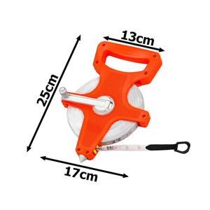 Ruban à mesurer de 50 m avec mécanisme de verrouillage pour utilisation en construction extérieure - Product Image 5