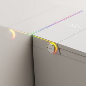 Selbst reinigende intelligente Toilette für kleine Wohnungen Wand montage Boden montierte weiße schwarze Farben P-Falle für Kinder inklusive - Product Image 4