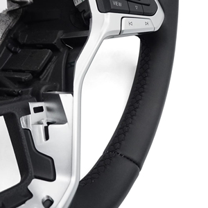 Volante de Cuero Directamente de Fábrica para Volkswagen VW <span class=keywords><strong>Golf</strong></span> Mark <span class=keywords><strong>8</strong></span> R MK8 GTI 8R GTD <span class=keywords><strong>GTE</strong></span> R8 TSI - Product Image 6