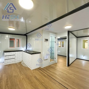 บ้านสำเร็จรูปแบบขยายได้ขนาด 20 ฟุต 40 ฟุต พร้อมห้องนอน 1 2 3 4 5 ห้อง ครัวในสวน บ้านเคลื่อนที่ วิลล่า - Product Image 6