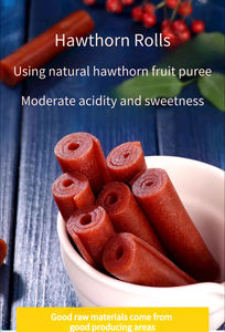 Fruchtbonbon Weißdorn-Rolle Originalgeschmack Snack Weißdorn-Fruchtleder - Product Image 3