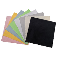 Chiffonnette en microfibre douce avec logo personnalisé en relief pour bijoux en or