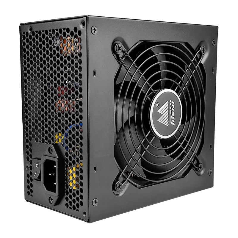 Fonte de energia para computador de jogos, PC PSU 110-230Vac, com classificação Meiji de alta qualidade, 750 W, 80 Plus, ouro, módulo completo