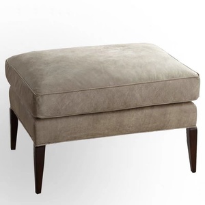 Fauteuil simple en bois massif de style américain moderne et minimaliste avec repose-pieds, chaise paresseuse de luxe légère à la française pour balcon, mobilier haut de gamme pour la maison - Product Image 4