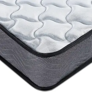 BS7177&5852 Certificate Chinese Factory Sleep Orthopedic Flame Retardant Spring Memory Foam Mattress In A Box