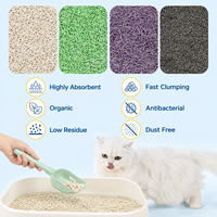 Litière pour chat en tofu de soja écologique, 6L, super absorbante, élimine les odeurs, faible teneur en poussière, sans danger pour les chatons, prix d'usine