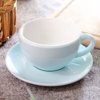 Meilleures ventes Tasse à café en céramique 3oz 5oz 8.5oz 10oz pour cappuccino, expresso, latte avec soucoupe