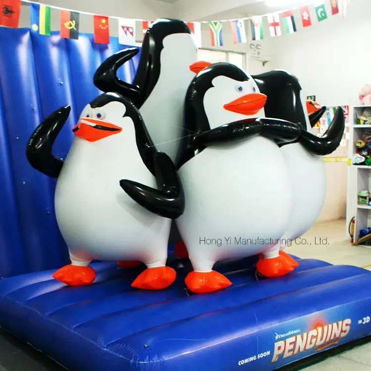 Pinguin Aufblasbar Schwimmer Schwimmbad Kinder Wasser SPORTS Spielzeug 34CM+ + 