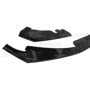 Front Bumper Lip Spoiler for BMW M3 M4 G80 G82 2020-2023 Glossy Black Front Bumper Protector Lower Blade <b>Splitter</b> Car Styling - Product Image 4