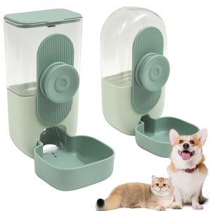 Mangiatoia per animali domestici con gabbia diretta in fabbrica + erogatore d'acqua | Alimentazione automatica per gravità | Ideale per gatti e cani di piccola taglia - Product Image 1