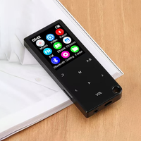 Altavoz externo HiFi de edición para estudiantes transfronteriza, reproductor de música MP3 y MP4 con Bluetooth Touch FM Radio, venta directa