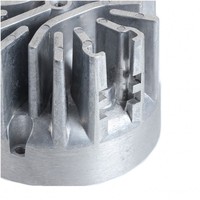 Cubierta de radiador de fundición a presión de aluminio, piezas de disipador de calor Led para carcasa de lámpara, personalizada de fábrica de China