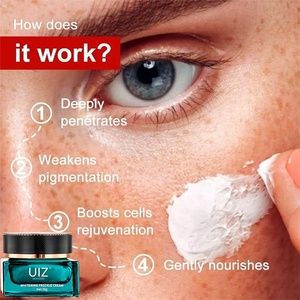 Niacinamide Zoethout Whitening Cream Donkere Vlek Verwijdering Voor Hyperpigmentatie Melasma Melanine Met Vitamine E Hyaluronzuur - Product Image 4