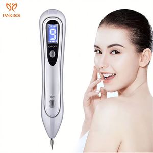 Utilisation domestique avec aiguilles remplaçables Chargement USB Écran LCD réglable à 9 niveaux Équipement de beauté Stylo taupe - Product Image 1