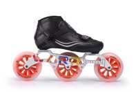 Personnalisé de haute qualité pour les chaussures à roulettes de vitesse 85A roues à rebond élevé nouveau design chaussures de patins à roulettes roues