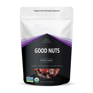 Custom Logo Printed Front Window Roasted Mixed Peanut Hazelnut Pistachio Almond Chestnut Cashew Pine Nuts Mylar Packing Bag