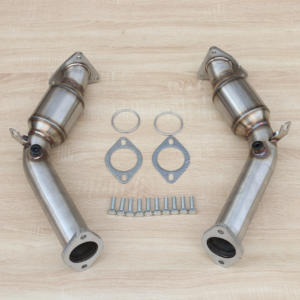 <span class=keywords><strong>Invidia</strong></span> 60MM Alto Flujo para Tubo de Prueba Cat con Soporte Celfix Nueva Condición para Nissan 07-2008 370Z y 09-2022 3750Z - Product Image 1