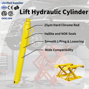 Chariot élévateur à <span class=keywords><strong>portique</strong></span> électrique à quatre piliers de type cisaillement pour cylindre hydraulique à double effet de 1 à 6 tonnes, cylindres hydrauliques - Product Image 1