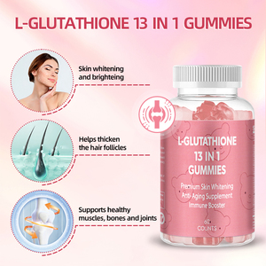 Gomitas Premium para Blanquear la Piel con L-Glutatión 13 en 1 - Blanqueamiento de la Piel, Engrosamiento del Cabello, Suplemento Antienvejecimiento para Huesos y Articulaciones - Product Image 4