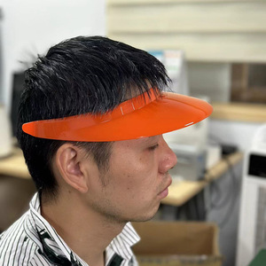 Austile Plastic Sun Visor One Size Fits All For Summer Outdoor Use - Product Image 2