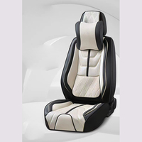 Housses de siège auto universelles en cuir PU imperméable, ensemble complet de luxe 9 pièces pour voitures K5/K3, confort toutes saisons et respirantes