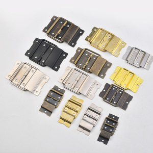 Bisagra para Muebles Tipo H Estándar, Montaje Superficial de Hierro, Recubrimiento Duradero para Cajas de Madera, Cajas de Joyería, Accesorios de Ferretería - Product Image 3