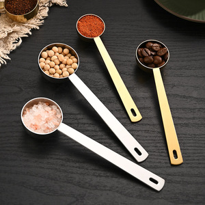 Xuất Khẩu Lớp 304 Thép Không Gỉ Hộ Gia Đình Đồ Lặt Vặt Đặt Thực Phẩm & Cà Phê Trộn Muỗng Cho Món Tráng Miệng & Gia Vị Muỗng - Product Image 3