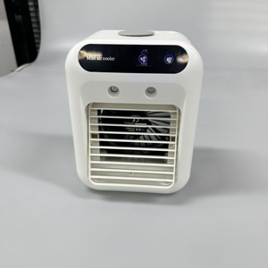 High speed coolness Low speed mute Desktop Air Cooler Refreshing Breeze Smart Mist Fan Louvered Vents Modern Air Conditioner - Product Image 6