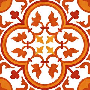 Baldosa de Cemento Encaustic-CTS 2.6 150x150mm, Baldosas de Interior Modernas para Villas, Antideslizantes, con Detalles y Bordes, Garantía de 5 Años - Product Image 1