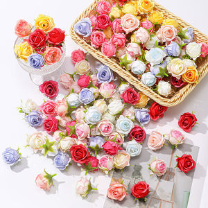 Mini Capullos de Rosa Artificiales para Manualidades, Cabezas de Flores Falsas para Decoración de Bodas y Accesorios de Fotografía - Product Image 3