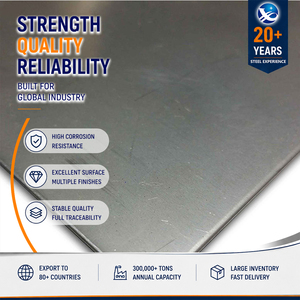 Lámina de Acero Inoxidable 316L 321 con Acabado Cepillado de Precisión de 1.2 mm y 2000 mm, Corte por Chorro de Agua, Certificación ISO, Directo de Fábrica - Product Image 1