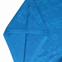 Vente en gros polo bleu à manches courtes boutonné personnalisé Pull tricoté unisexe en maille jacquard en coton acrylique pour femme
