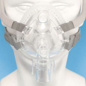 Venta al por mayor nuevo diseño máscara cojín reemplazo cara completa <span class=keywords><strong>BIPAP</strong></span> CPAP máscara con tocado - Product Image 4