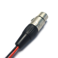 Conception client XLR femelle 3 broches vers XT60 connecteur assemblage de fil XLR type d'assemblage de soudure fil de silicone assemblage de câble 16AWG