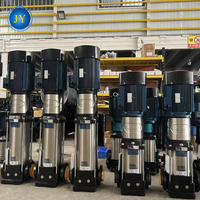 Pompa Sentrifugal Multistage Vertikal Stainless Steel High Pressure Booster cnp Cdm 15kw