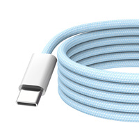 FARSINCE USB 2.0 Pd Câble de charge rapide tressé 3a 60w Type c à Type C Câble de charge rapide